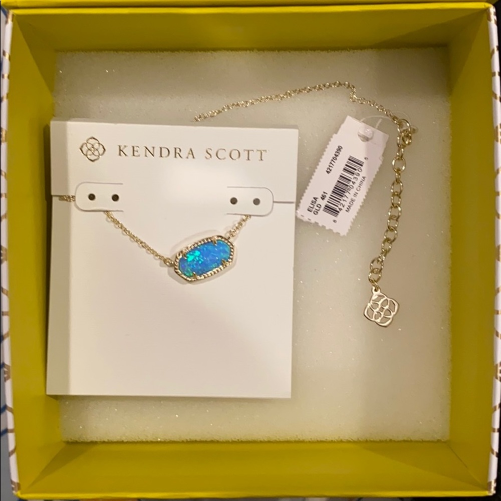 Kendra Scott Blue Elisa Neclace